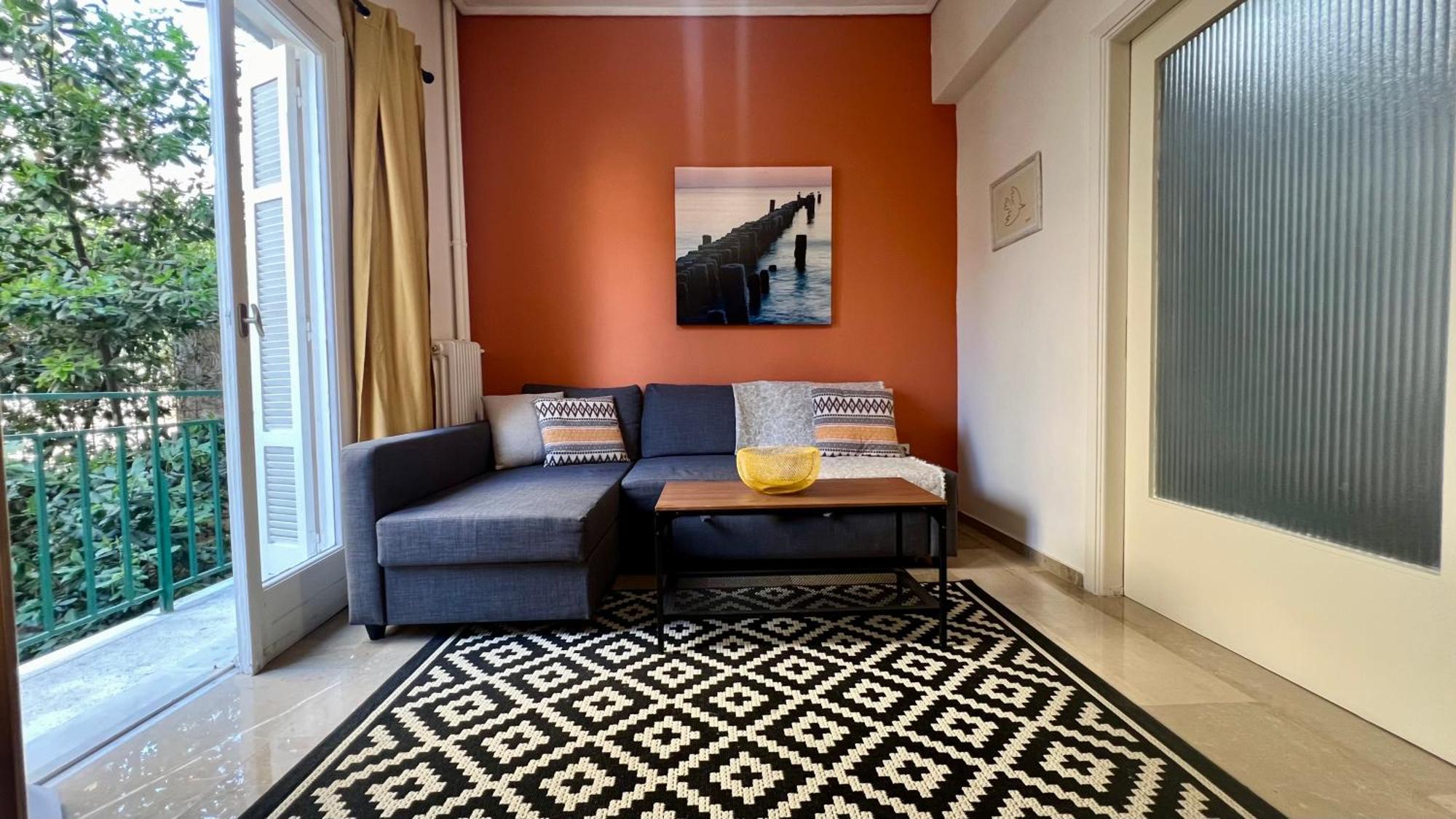 Modern & Cozy 51sqm In Thisseio Apartment
